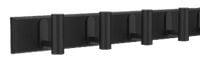 4 Hook Rack, Black X5V7 - product image 1