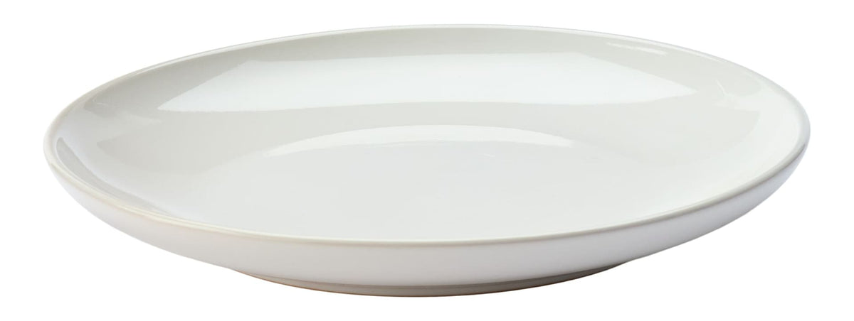 Essential Coupe Stoneware Side Plate, 1-pc, Bright White Q2Z5 - product image 1