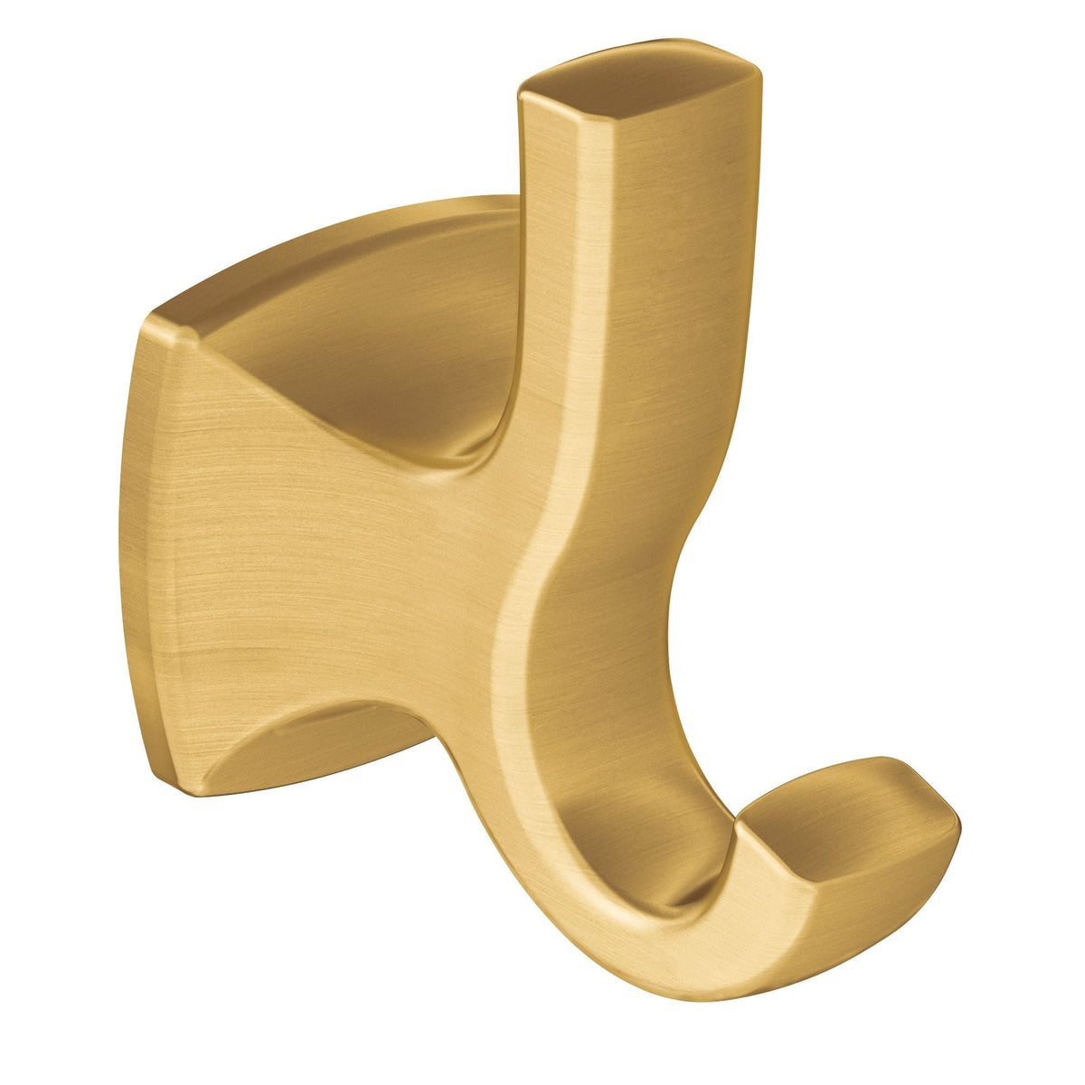 Voss Double Robe Hook, Brushed Gold O7N8 - product image 1