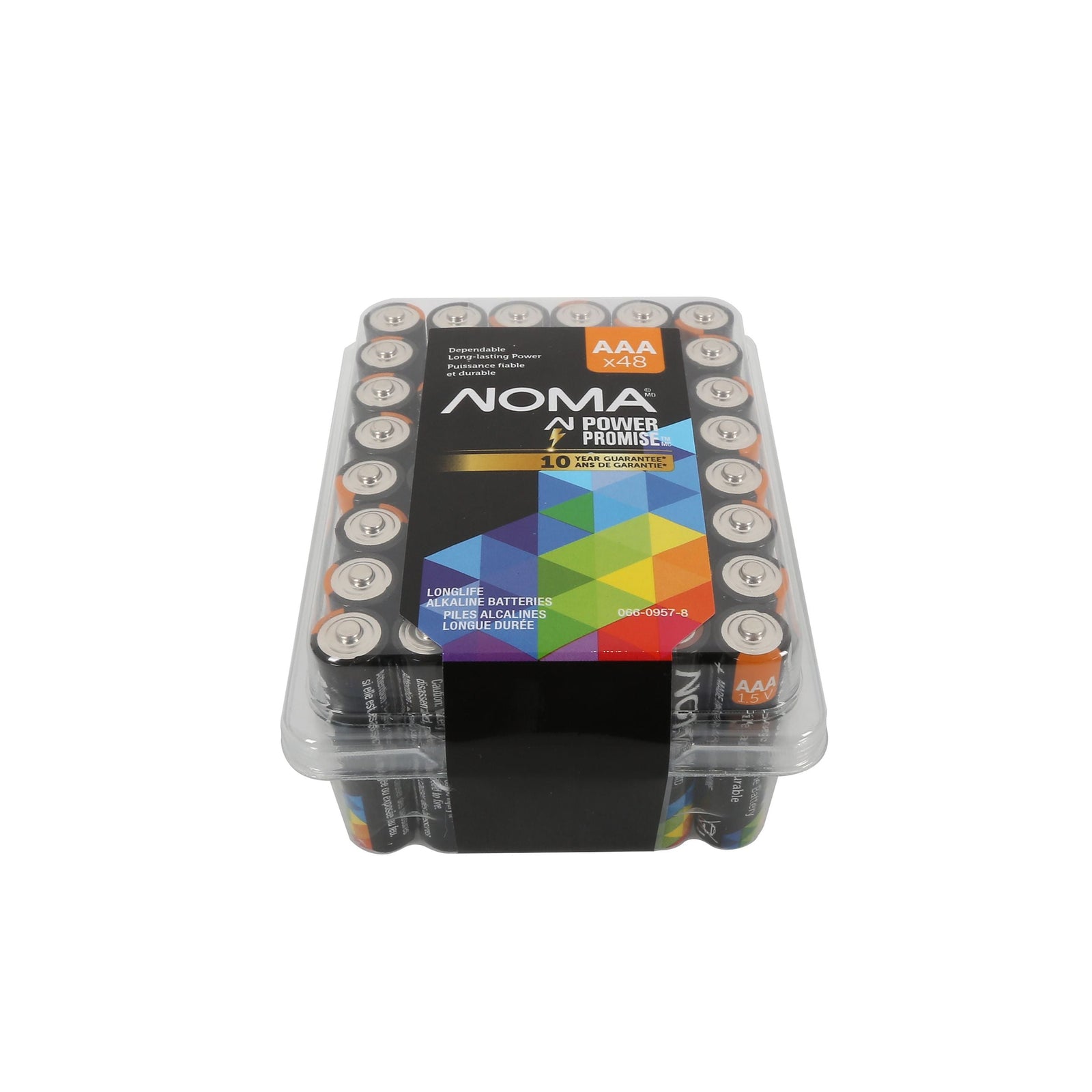 AAA Alkaline Batteries in Clam Shell Box, 48-pk S1E6 - product image 1