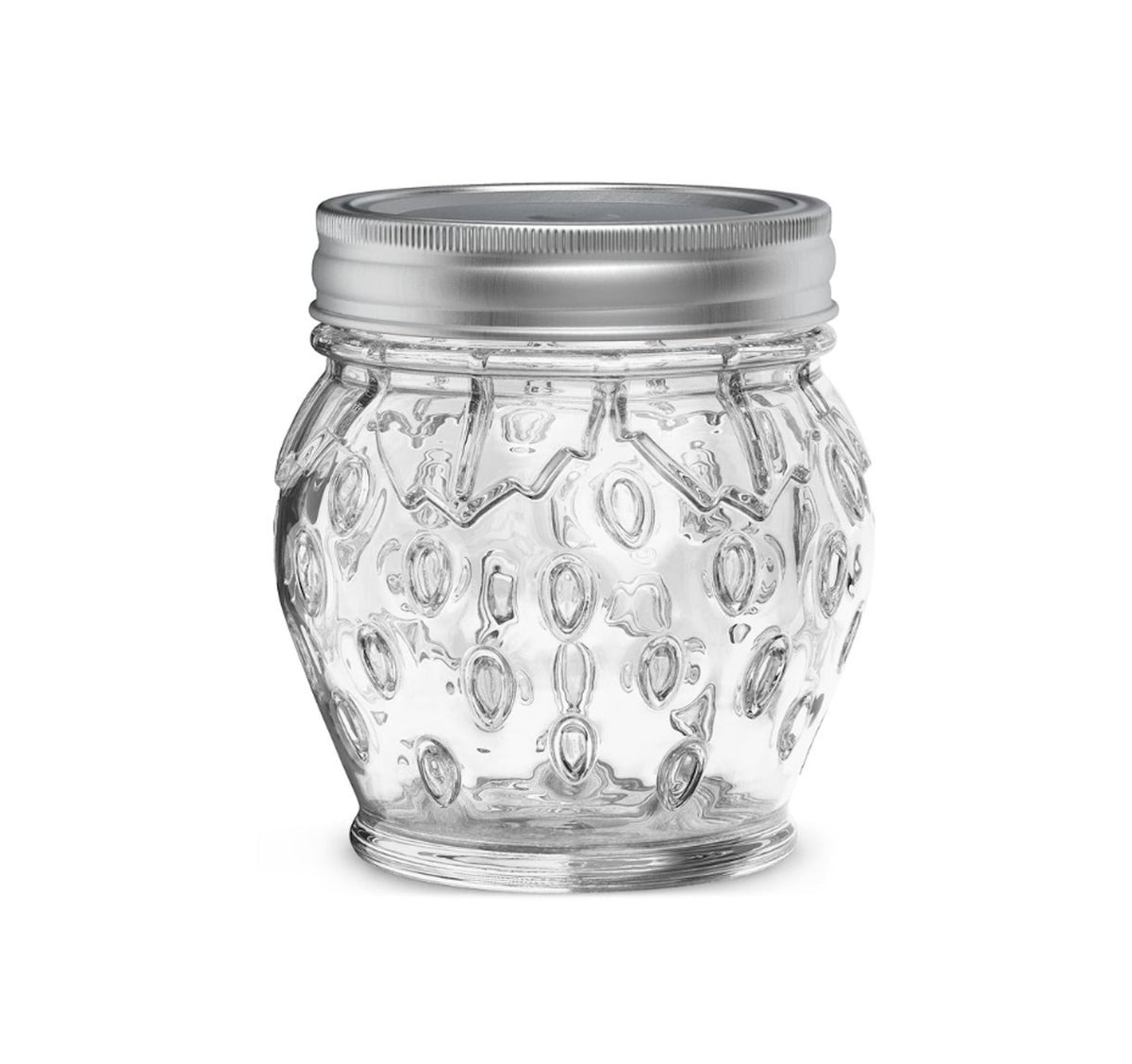 Mason Strawberry Jam Jar, Clear Glass, 13.5-oz/399-mL, 6-pk, Food Preservation Jars T4L4 - product image 1