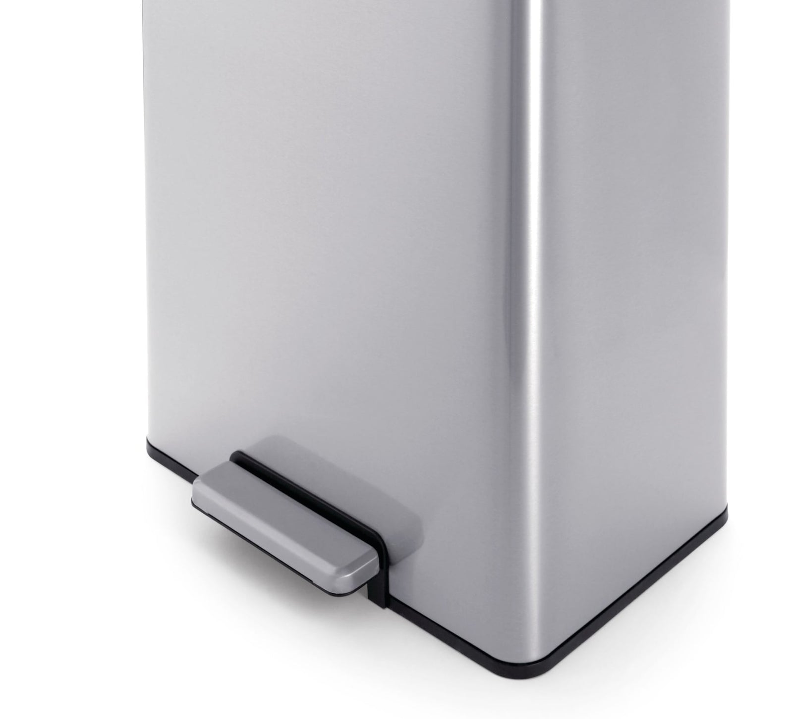 type A Stainless Steel Rectangular Dual Compartment Garbage Can, 2 x 20-L C4E1 - product image 3