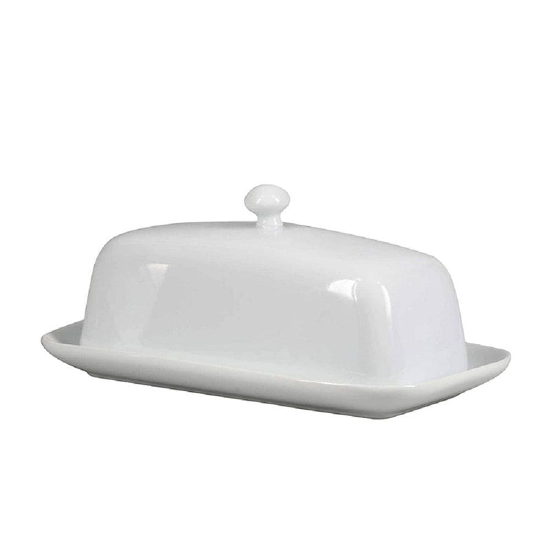 Porcelain Butter Dish with Knob X9K7