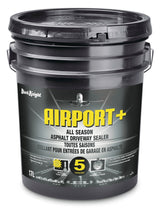 Black Knight Airport+ All-Season Driveway Asphalt Sealer, 250-400 sq. ft Coverage, 17-L W7D6 - product image 1