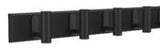4 Hook Rack, Black X5V7 - product image 1
