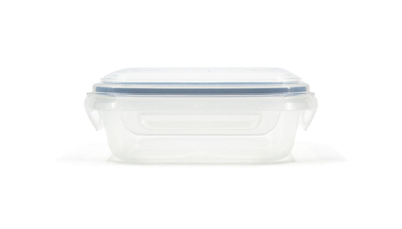Clear Rectangular Clear Food Storage Container, Nestable, 700-mL E3C4