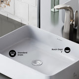 Concorde Rectangle Ceramic Vessel Sink N2B3 - product image 6