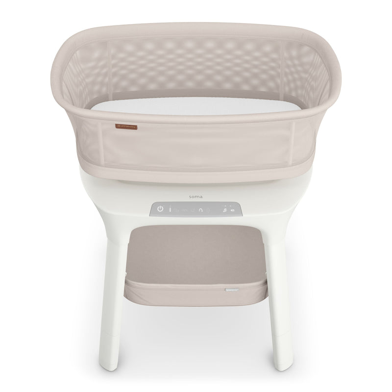 Motion Smart Sleep Bassinet, Sand Melange F3S4