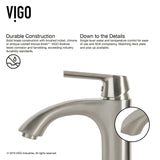 White Frost White Bathroom Sink/Basin Set with Linus Faucet and Round Glass Vessel U3K9 - product image 3